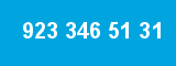 923 346 51 31
